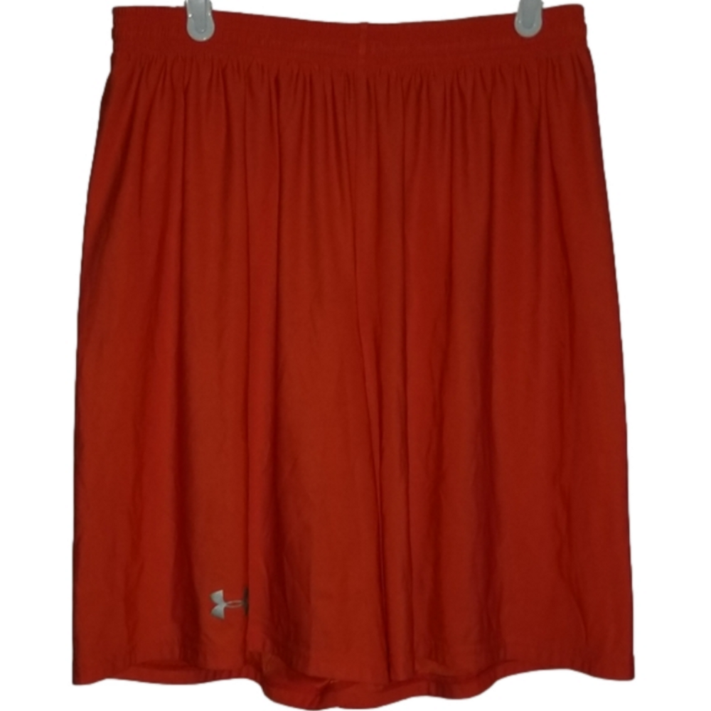 Under Armour Very Lightweight Orange Shorts Size L